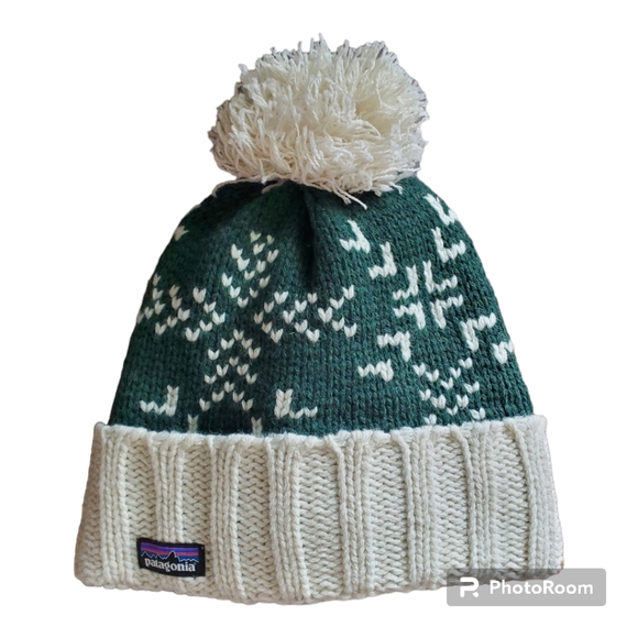 Patagonia Accessories - Patagonia snowbelle beanie hat womens green